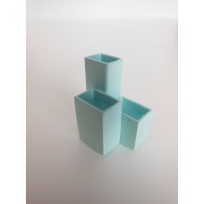 Blue Trio Vases