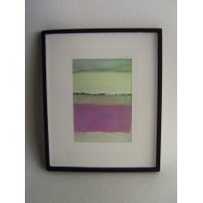 Picture Frame with Digital Art - Abstract Pink