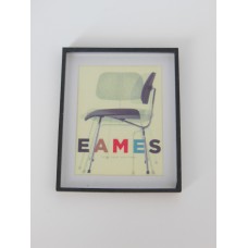 Eames Chair Print (Small) Black Frame