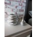 Silver Cylinder Vase
