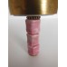 Calla Pink Table Lamp with Gold Shade