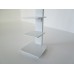Tower Bookcase in White
