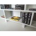 Vendi 3 Tier Bookcase in White