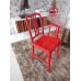 Navy Chair in Red