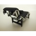 Le Corbusier LC4 Chaise Lounge Stock Black