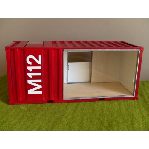 112 scale shipping containers you can use to make a modern dollhouse