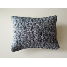 Shimmer Blue Large Rectangle Pillow