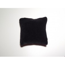 Black Velvet Medium Square Pillow