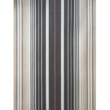 Gray / White / Red Striped Duvet