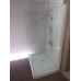 Shower Stall Unit with Aqua Terrazzo