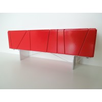 Cole Entertainment Console in Red