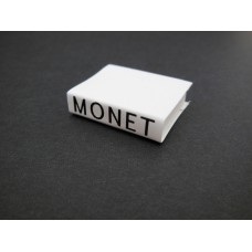 Monet Art Book with White Cover