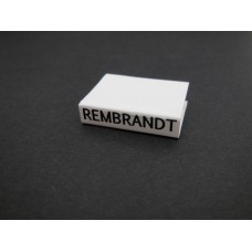 Rembrandt Art Book with White Cover