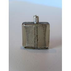 Glass Bottle in Platinum