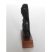 Buddha Statue on Angled Wood Base