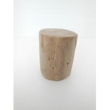 Carved Driftwood Stool