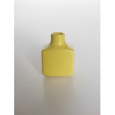 Yellow Square Vase