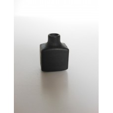 Black Square Vase