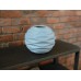 Blue Round Ripple Vase