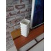 White Square Tall Vase