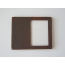 Picture Frame Blank - Offset Large Rust