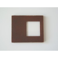 Picture Frame Blank - Offset Medium Rust