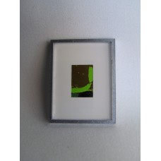 Picture Frame with Digital Art - Abstract Green