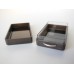 Rectangle Storage Box with Handle - Black Steel Finish