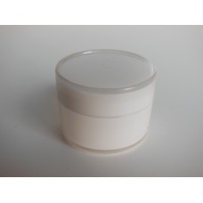 Round Storage Box - White