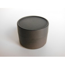 Round Storage Box - Black Steel