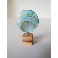 Round Stone Circle in Blue