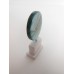 Blue Round Stone Circle on White Base