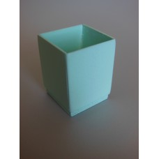 Light Blue Trash Can