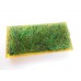 Yellow Rectangle Lucite Tray with Wheat Grass