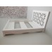 Platform Bed with Amina Headboard in White