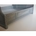 Cortina Bed in Aged Silver