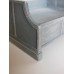 Cortina Bed in Aged Silver