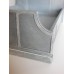 Cortina Bed in Aged Silver