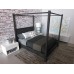 Danby Bed in Black Steel