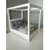 Devon Canopy Bed in White