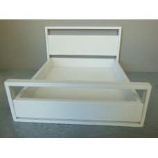 Dormi Bed High in White