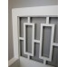 Platform Bed with Sona Headboard in White