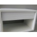 Emerson Nightstand in White with White Drawer