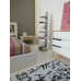 Emerson Nightstand in White with Cypress Drawer