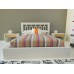 Emerson Nightstand in White with Cypress Drawer