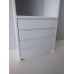 Arvo Narrow Wardrobe with 4 Drawers