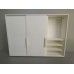 Canta Wardrobe Unit with 3 Sliding Doors in White