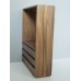 Paloma Walnut Open Wardrobe Unit with Drawers