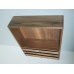 Paloma Walnut Open Wardrobe Unit with Drawers