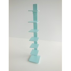 Tower Bookcase in Light Blue